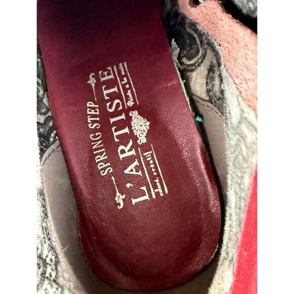 L’Artiste by Spring Tallulah Ankle Boot Women’s Size 7.5 Multi Genuine Leather - Picture 3 of 9